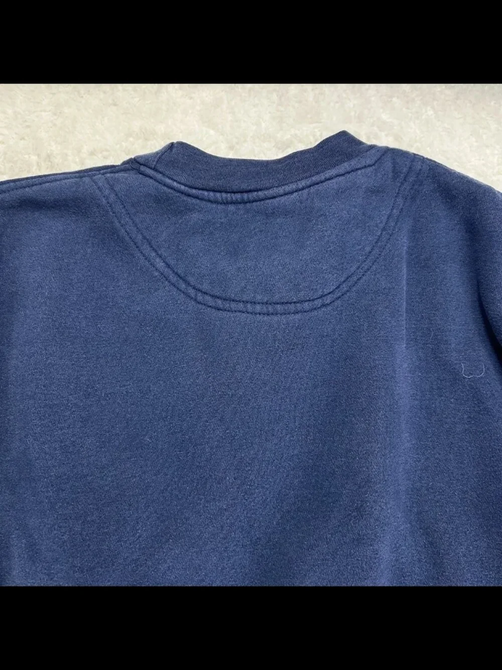 Notre Dame Sweatshirt Men’s Lg‎ Blue Gold Football Fighting Irish